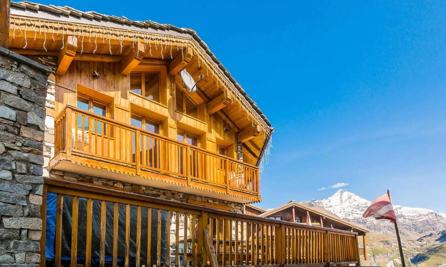 Chalet Gypaete - Chalet Traditionnel 180M2 - 6 Chambres, 6 Salles De Bain, Jacuzzi Mae-5886 Tignes